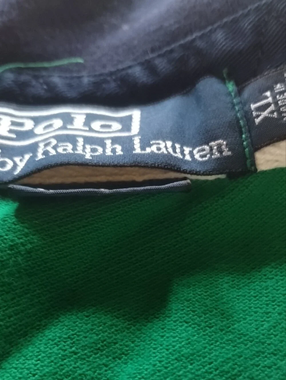 Polo by Ralph Lauren Men's Colorblock Polo in Teal & Royal Blue